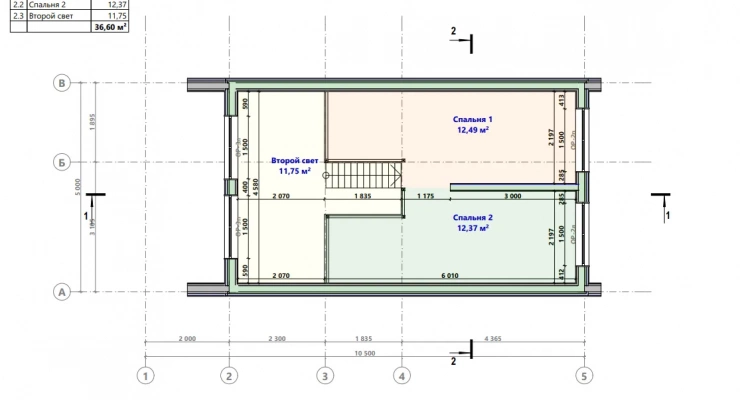 БарнХаус Карелия 22АК02-МП-5,0х9,5-80 м²