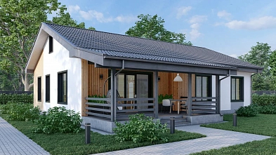 Загородный дом 10,5х14,4-171м²