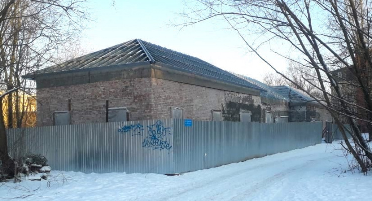 Реконструкция крыши из ЛСТК: 473м²